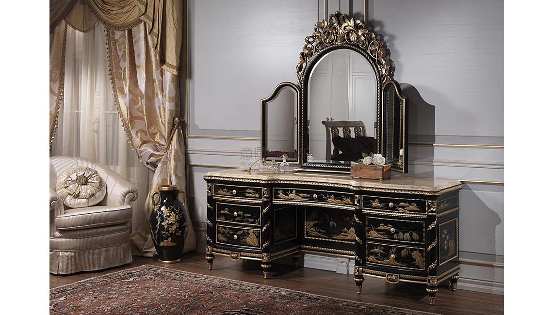 Luxury classic dressing, chinese style collection Chinoiserie  梳妝臺