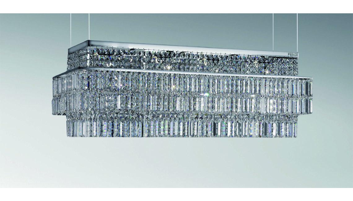 crystal baguette吊燈