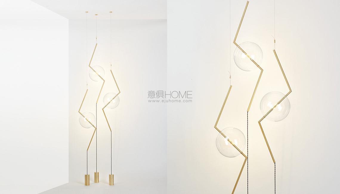 SILVIO MONDINO STUDIOChemistry Fulmine - Pendant  Floor 落地?zé)?>
						<div   id=