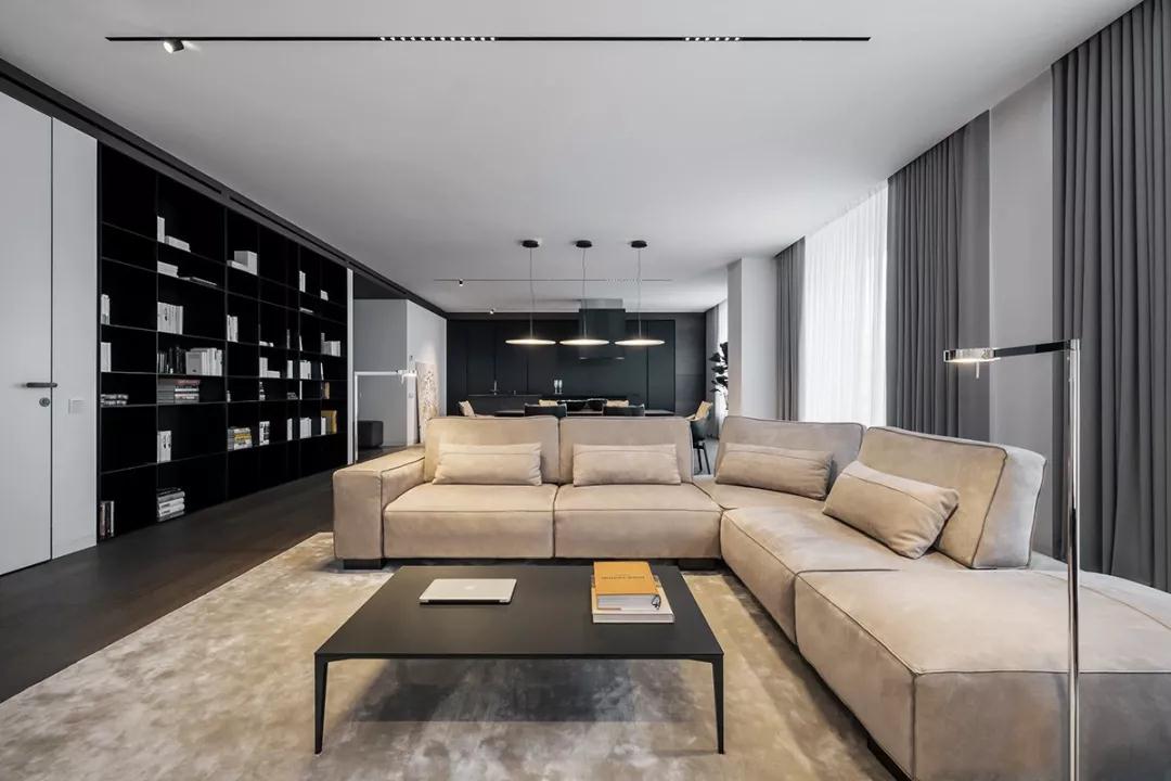 B＆B ITALIA | 用高級(jí)黑打造暗黑風(fēng)奢華居所