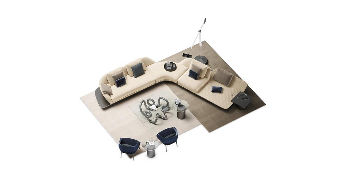 SEGNO SOFA CHAISE LONGUE組合沙發(fā)