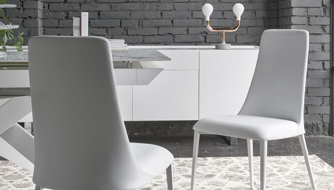 Metal and leather chair皮椅