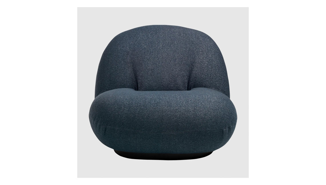 Pacha Lounge Chair - Fully Upholstered, Swivel Base可旋轉(zhuǎn)底座休閑椅