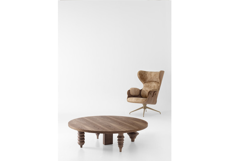 MESA BAJA MULTILEG - NOGAL茶幾