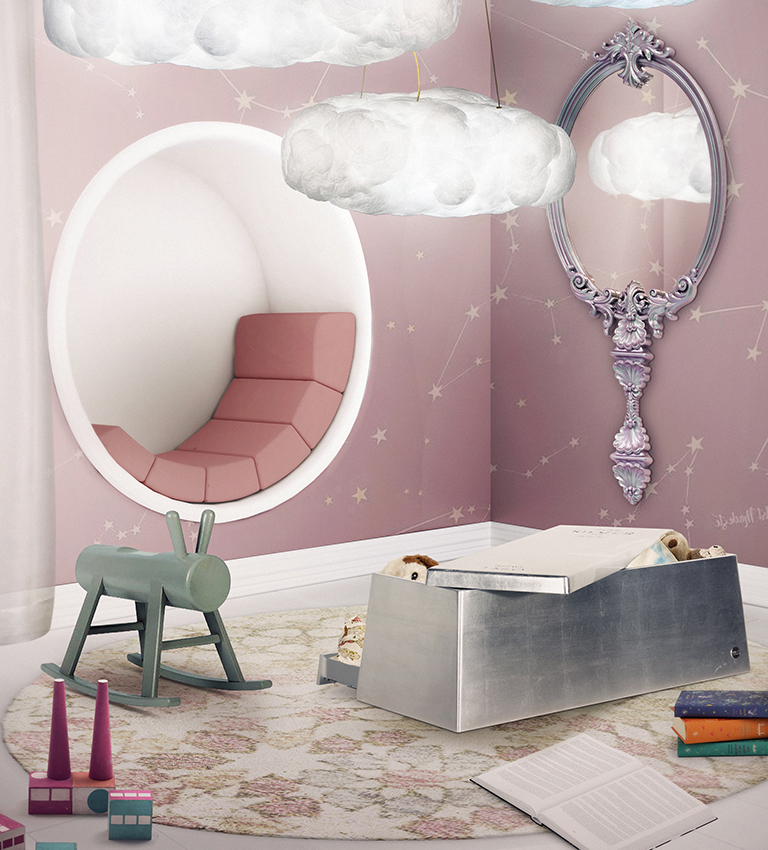 CircuSILVER TOY BOX 玩具收納箱（銀）