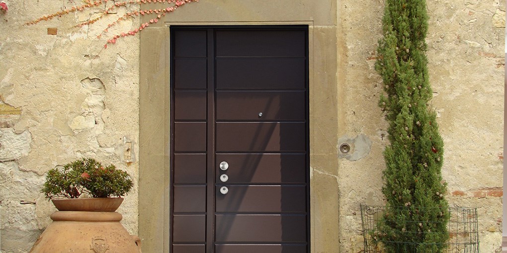 Security doors double leaf classe3 EGIDA 30XT防盜門