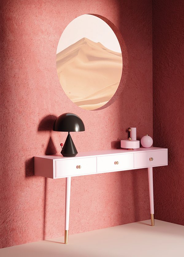 MAISON DADA梳妝臺(tái)ROSE SéLAVY CONSOLE