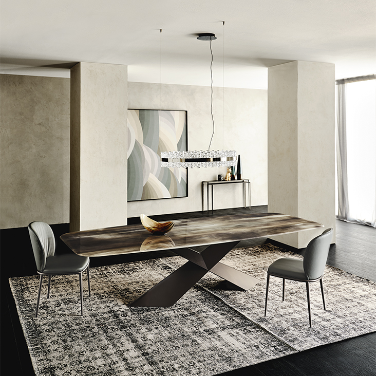 Tyron Crystalart長餐桌