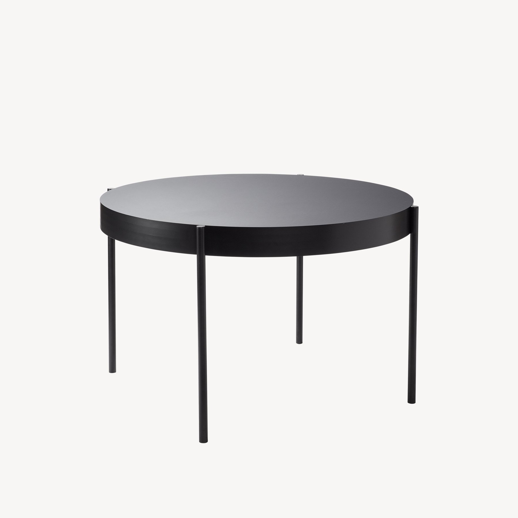 VerpanSERIES 430 TABLE BLACK 圓餐桌