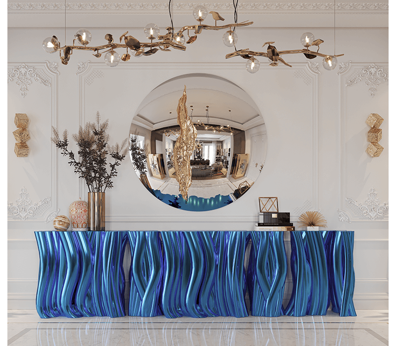 BocaDoLoboMONOCHROME BLUE 玄關(guān)桌