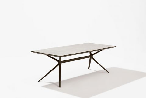 FASTMoai Rectangular table with gres top長餐桌