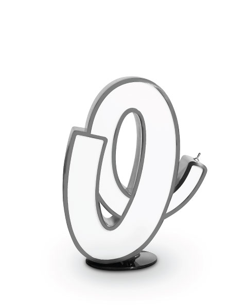 DELIGHTFULLLETTER O GRAPHIC臺(tái)燈