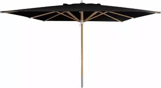 ManuttiCentra Max Umbrella central pole teak 350x350遮陽(yáng)傘