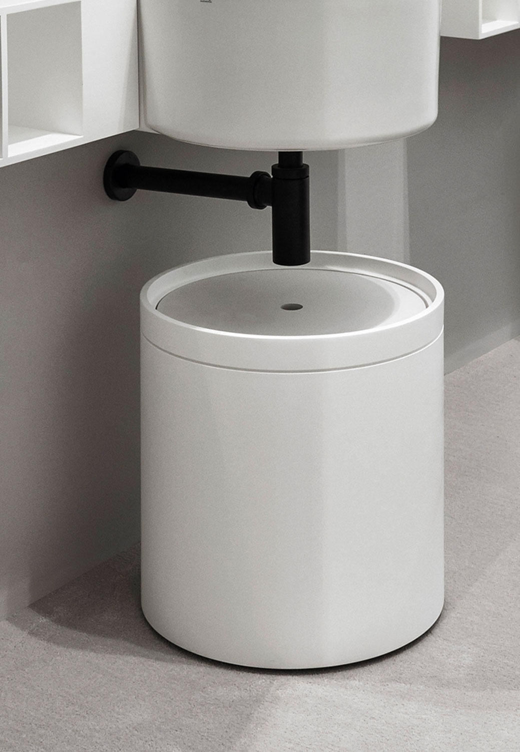 Pouf Otto Tondo帶儲(chǔ)物軟墊