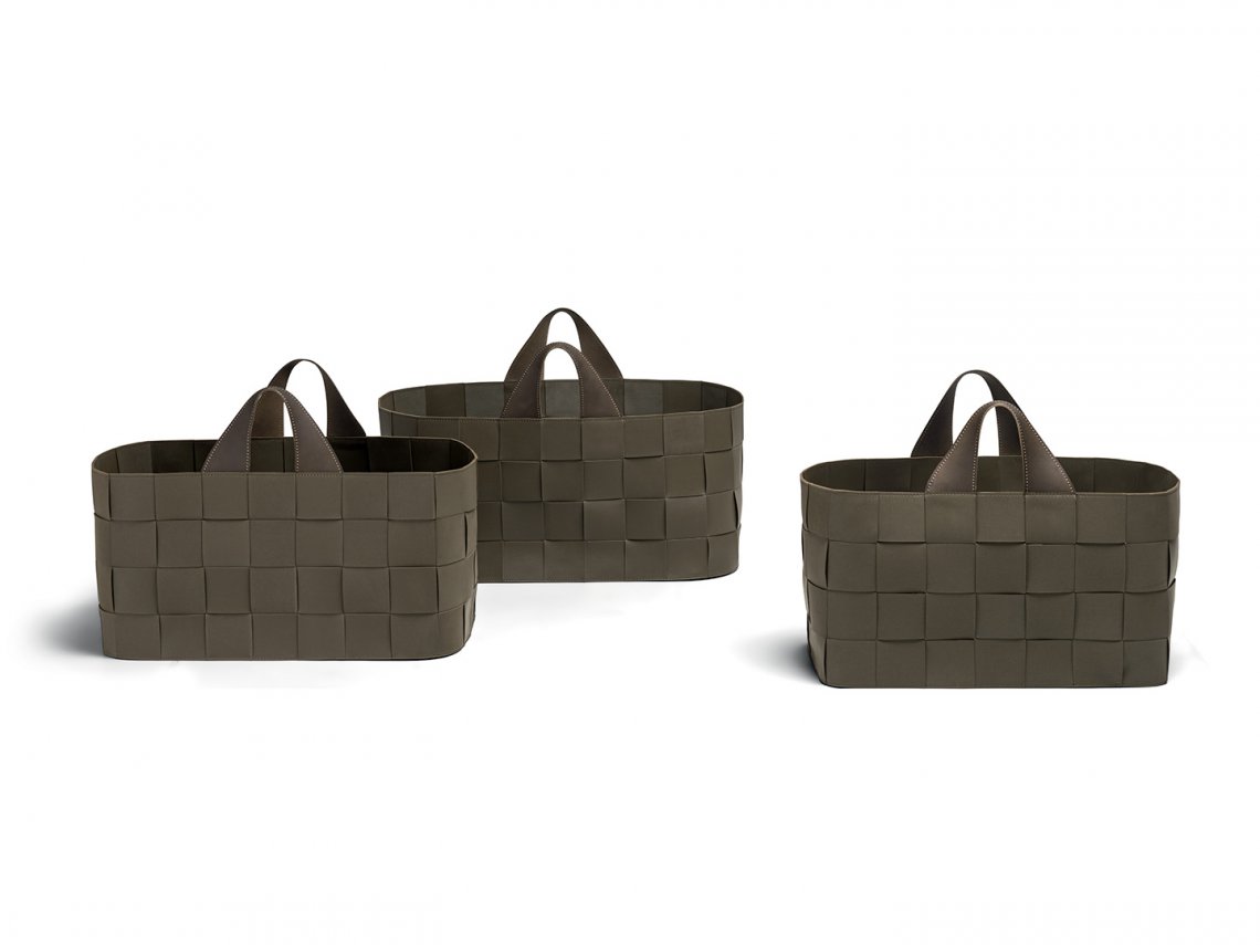 MolteniBOULOGNE手提編織籃