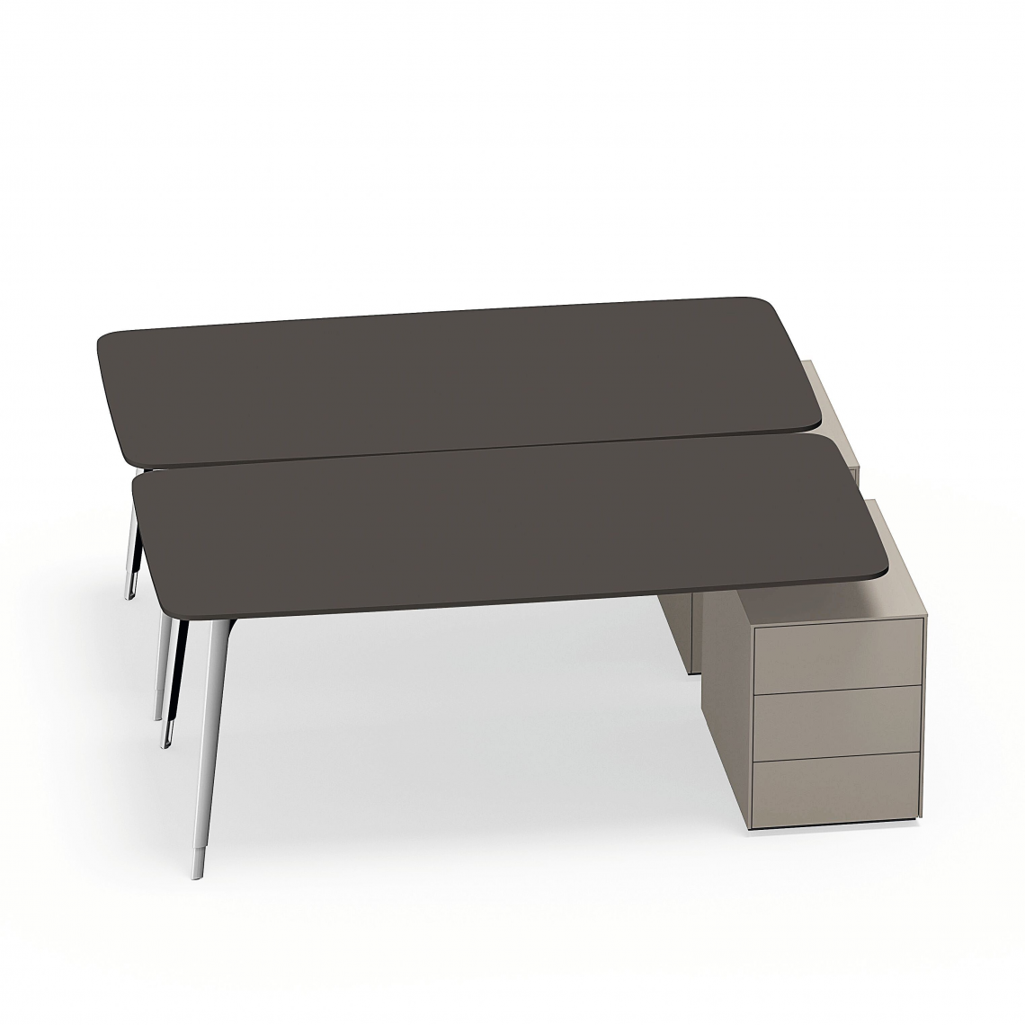 WALTER KNOLLKeypiece Management Desk.書桌