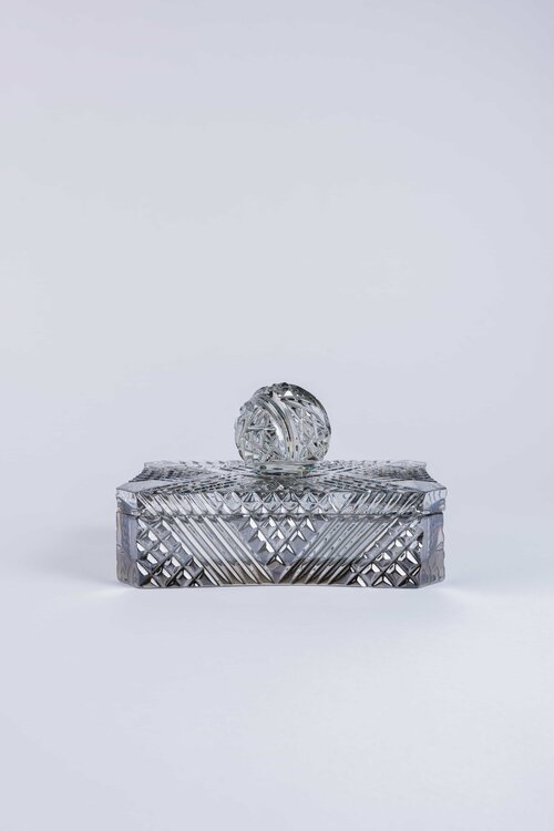 Tosco TicciatiThe Prism 水晶長方盒 灰色