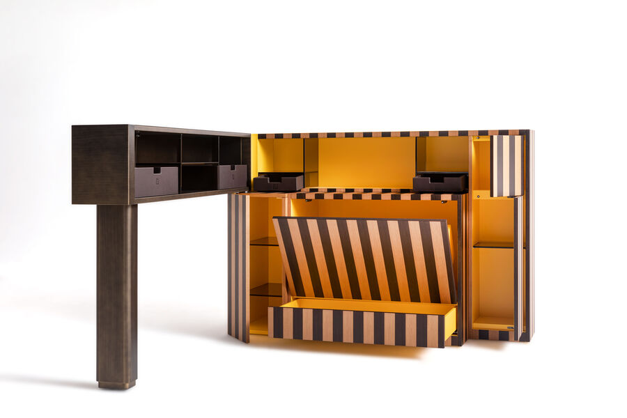 FENDIAperitivo mobile bar吧臺(tái)