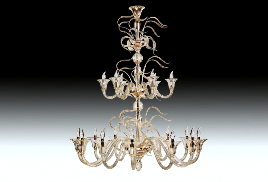 Archimede SegusoVENTO - 18 lights吊燈