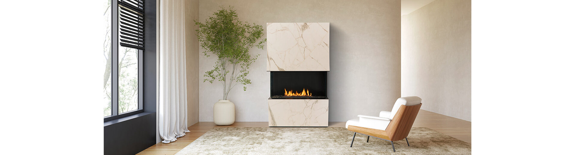 planikaSTONE FIREPLACE壁爐