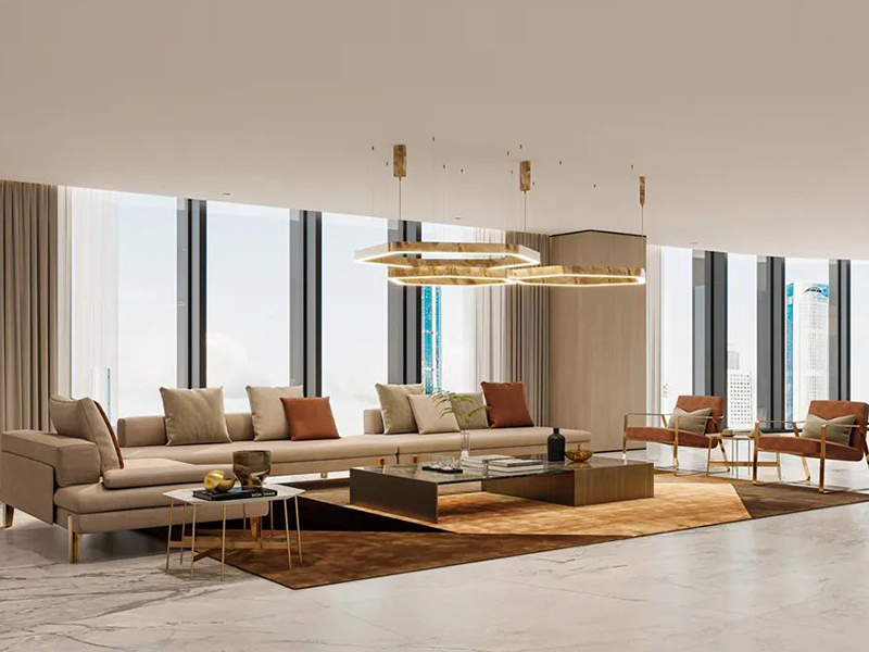 總裁風(fēng)大橫廳怎么裝？看意式輕奢如何把高級感拉滿 | Minotti、HENGE