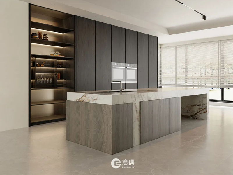 照搬官網(wǎng)櫥柜算不上本事，完全定制化才是真正的“中島專家”！