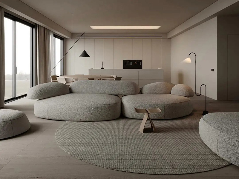 打造簡(jiǎn)約與設(shè)計(jì)質(zhì)感兼具的客廳，沙發(fā)應(yīng)該怎么選？