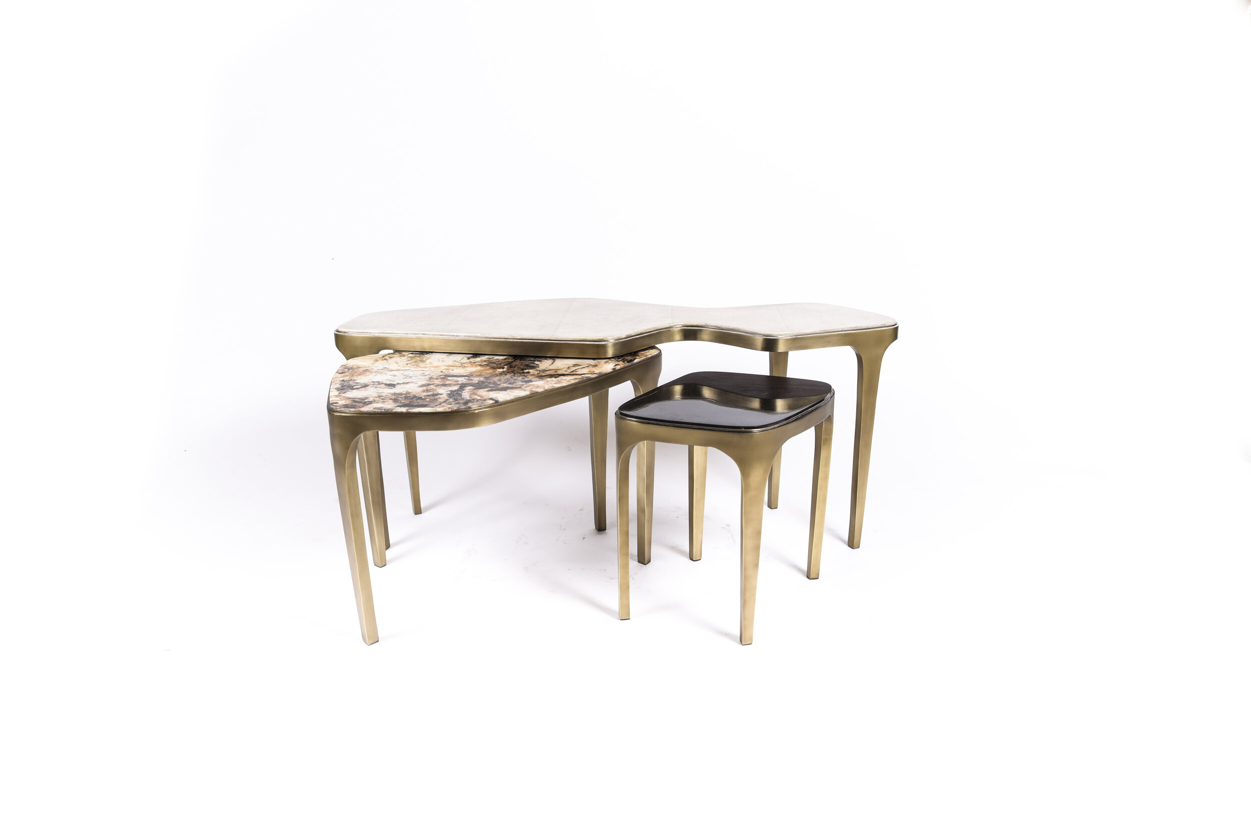 R&Y AugoustiSet of 3 Cosmos Nesting Coffee Tables茶幾三件套