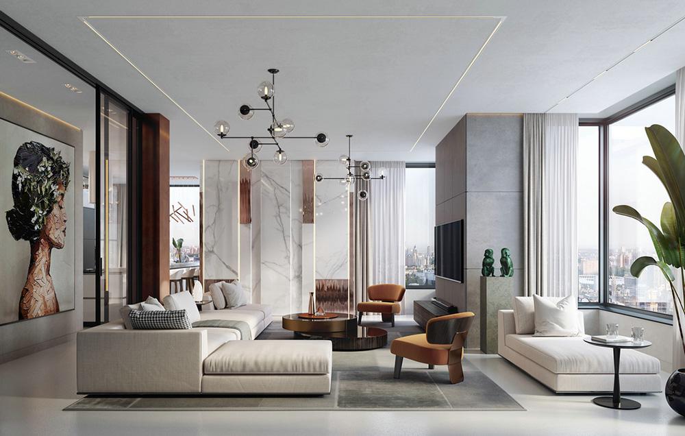 烏克蘭基輔藝術(shù)風格公寓